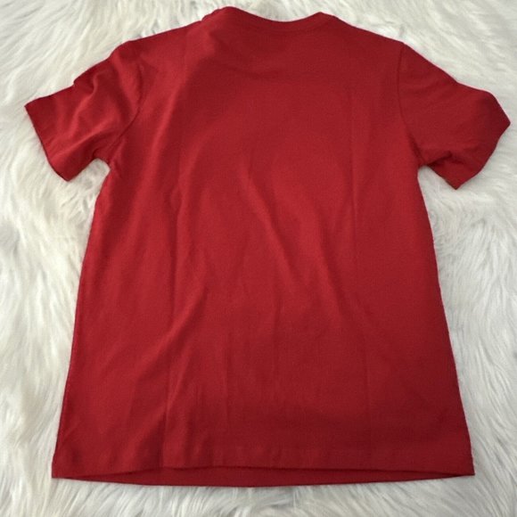 Old Navy boys Sponge Bob Dear Santa Tee L 10/12 NWT Red short sleeve - Picture 7 of 8